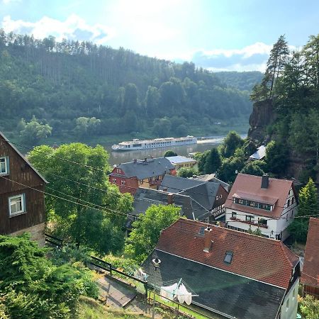 Pension Alpenrose Bad Schandau Exterior foto